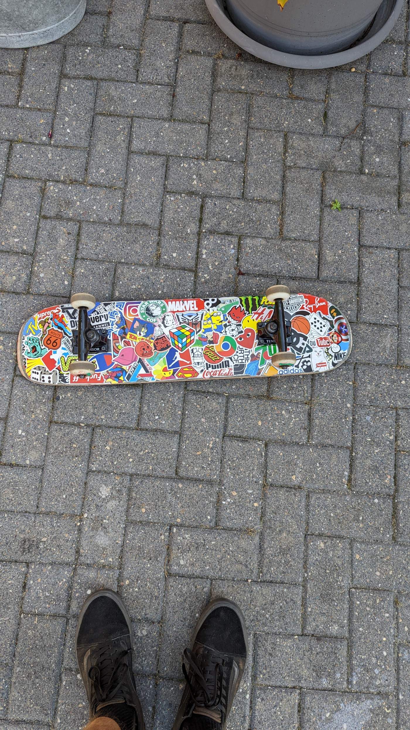 Skateboard Unterseite