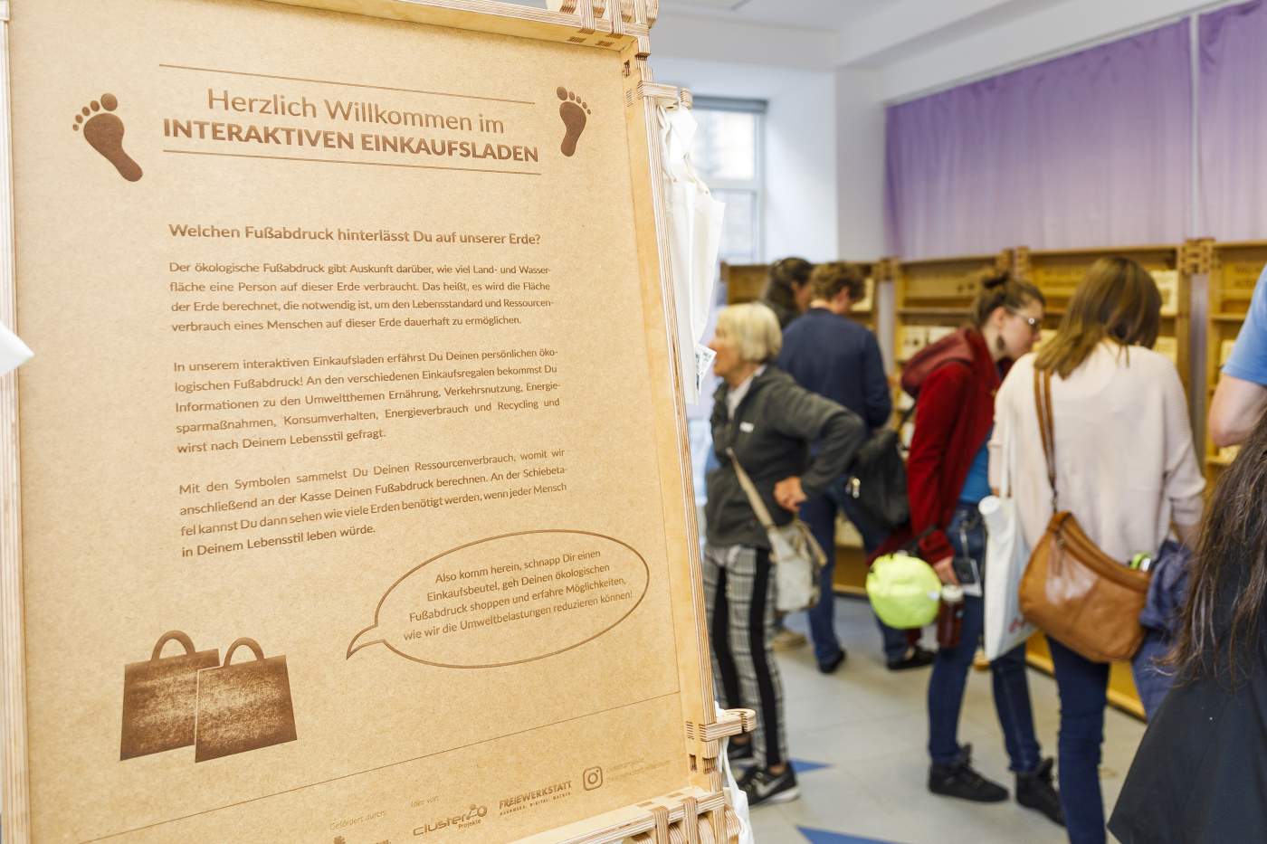 Interaktiver Einkaufsladen